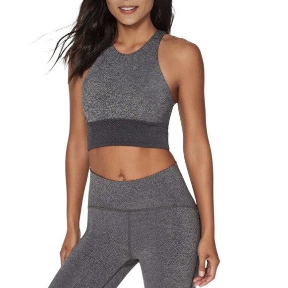 Lululemon Back In Action Bra Heathered Black, Skull & Bones, Size 6 - Picture 5 of 5